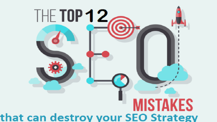 Twelve frequent website mistakes that can destroy your SEO strategy