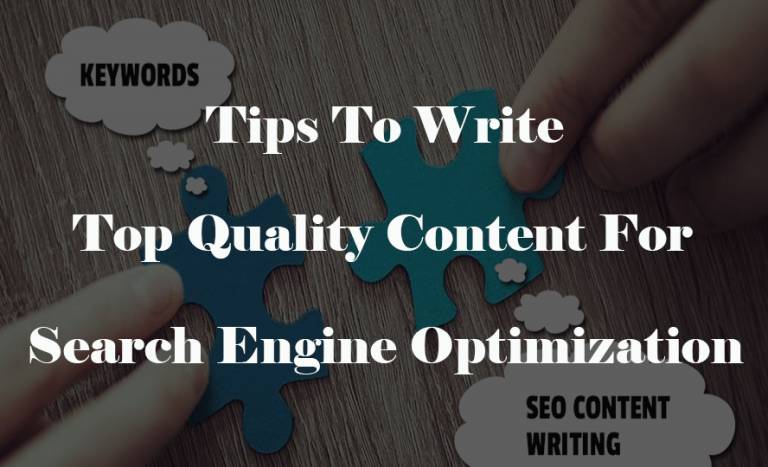 How to write for SEO