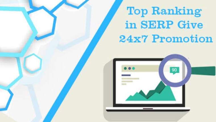 Top Ranking in SERP Give 24×7 Promotion