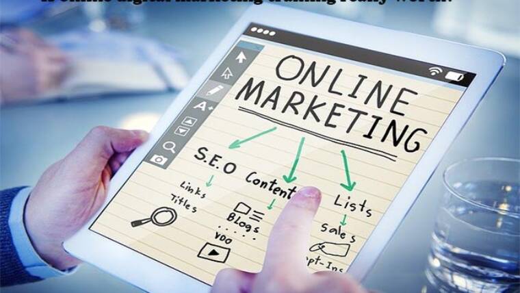 online digital marketing training really worth