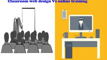 Classroom web design Vs online training